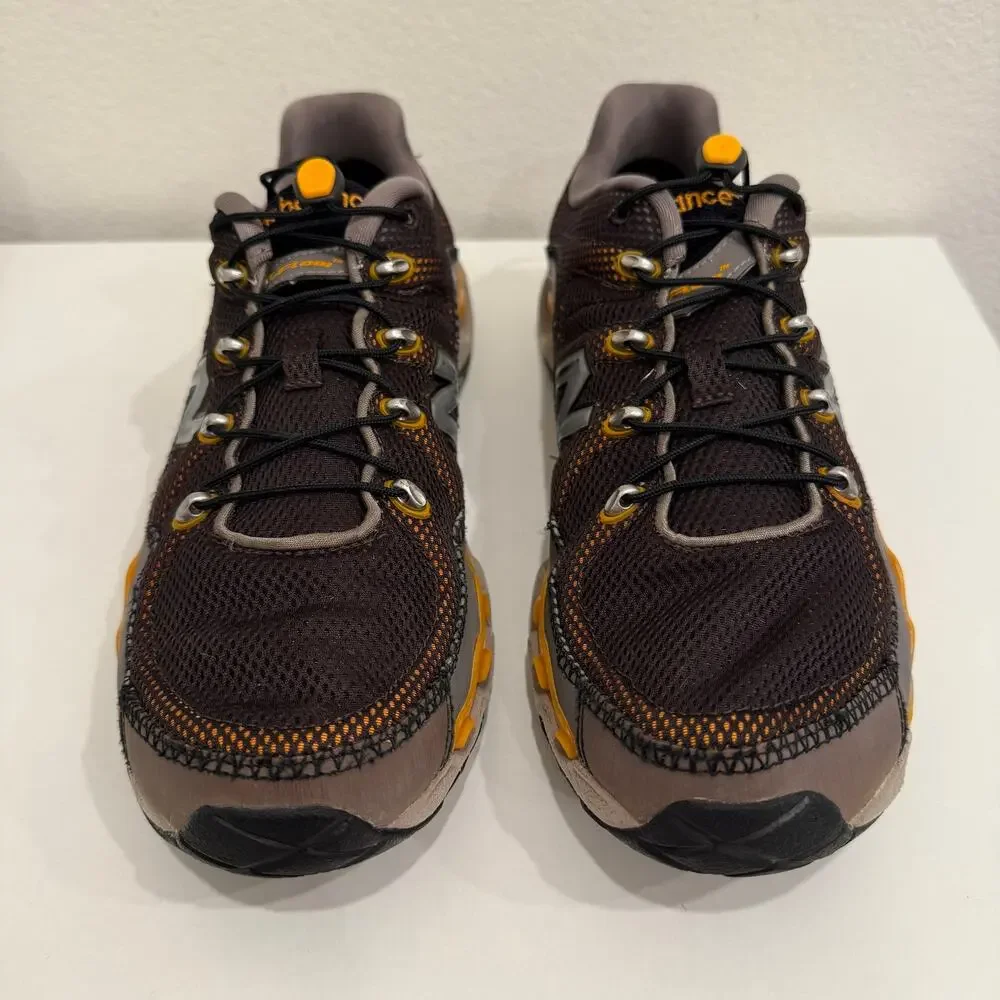 New Balance Mens Sz 9 Water Shoes Gray Yellow Outdoor Hiking Amphibious SM920OL